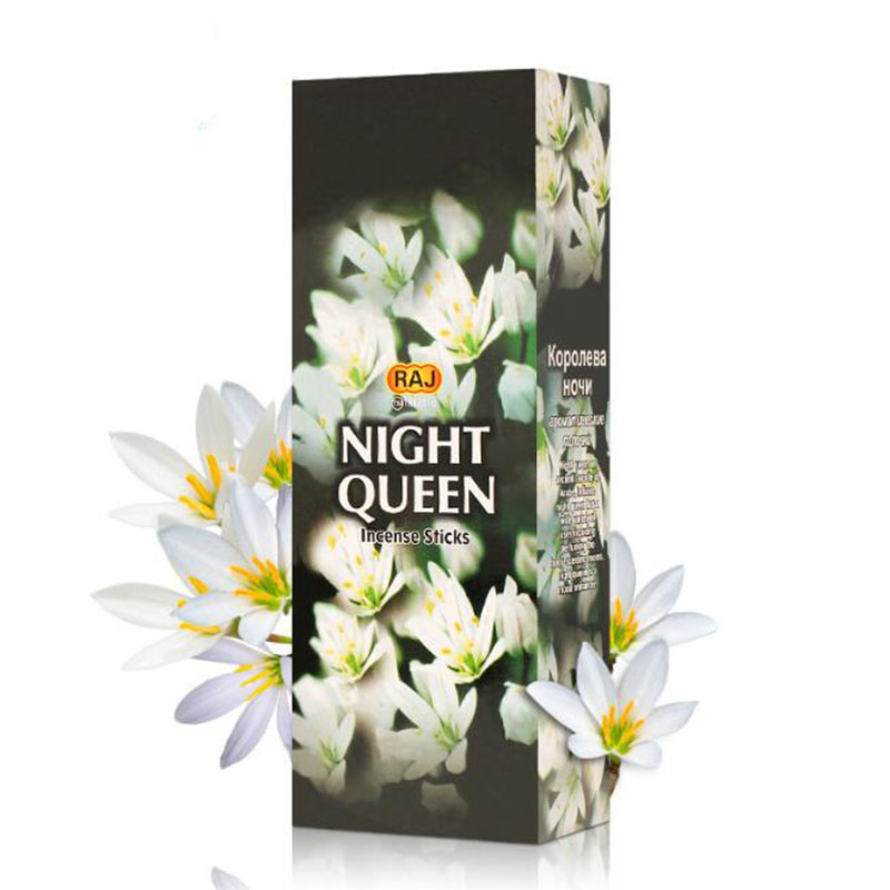 Candle Supplies India - 찻집용 나이트 퀸 인디아 향 스틱,