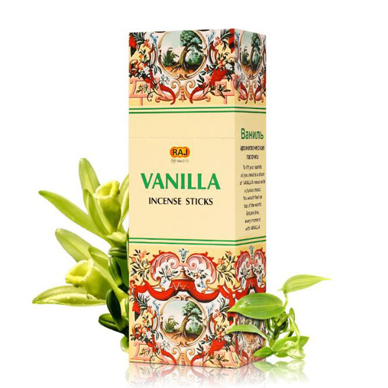 Candle Supplies India - 6 작은 상자 인도 향 바닐라