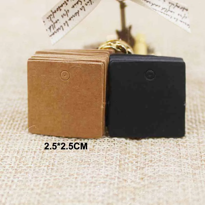 100pcs 2.5*2.5cm 작은 크기 정사각형 의류 - Kraft Hang Tag 리뷰 및 가격