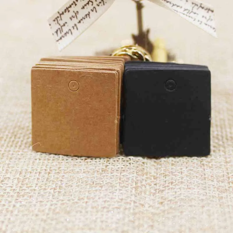 100pcs 2.5*2.5cm 작은 크기 정사각형 의류 - Kraft Hang Tag 리뷰 및 가격