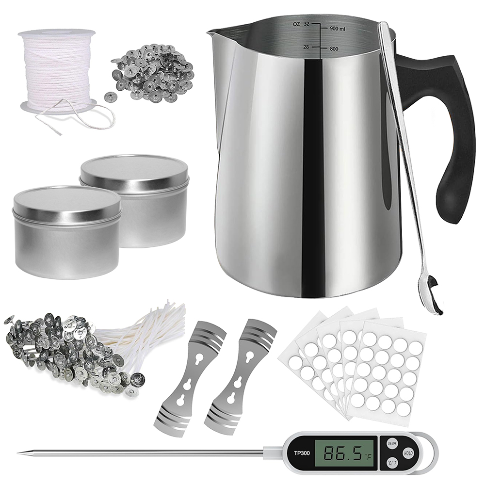 양초 만들기 스타터 키트 용품 포함 양초 만들기 붓는  - Candle Making Supplies Jars 리뷰 및 가격