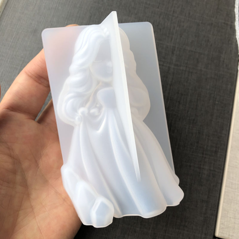 3D 귀여운 공주 실리콘 양초 금형 천사 소녀 비누 수 - Candle Making Supplies For Beginners 리뷰 및 가격