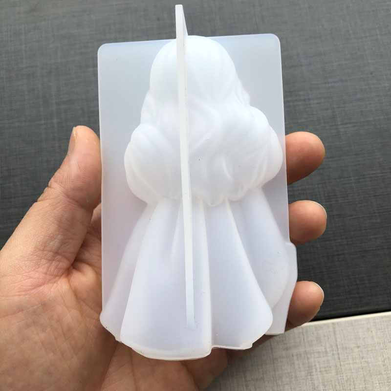 3D 귀여운 공주 실리콘 양초 금형 천사 소녀 비누 수 - Candle Making Supplies For Beginners 리뷰 및 가격