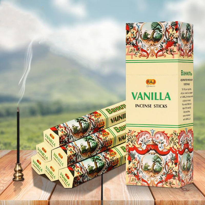 6 작은 상자 인도 향 바닐라 향기 스틱 향 아로마 향 - Candle Supplies India 리뷰 및 가격