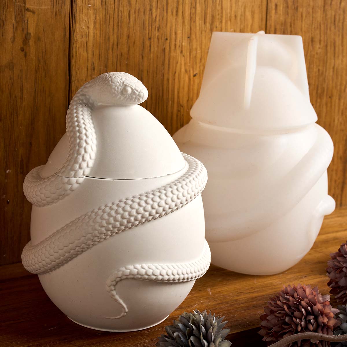 뚜껑 촛불 항아리와 뱀 계란 실리콘 금형 DIY 화분  - Candle Making Supplies Jars 리뷰 및 가격