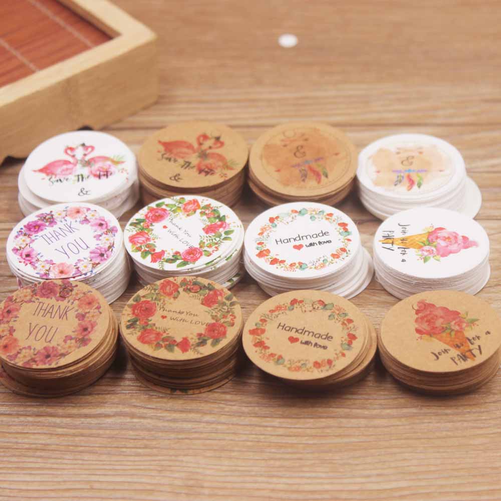 100pcs 화이트/크래프트 종이 선물 교수형 태그 최 - Kraft Hang Tag 리뷰 및 가격