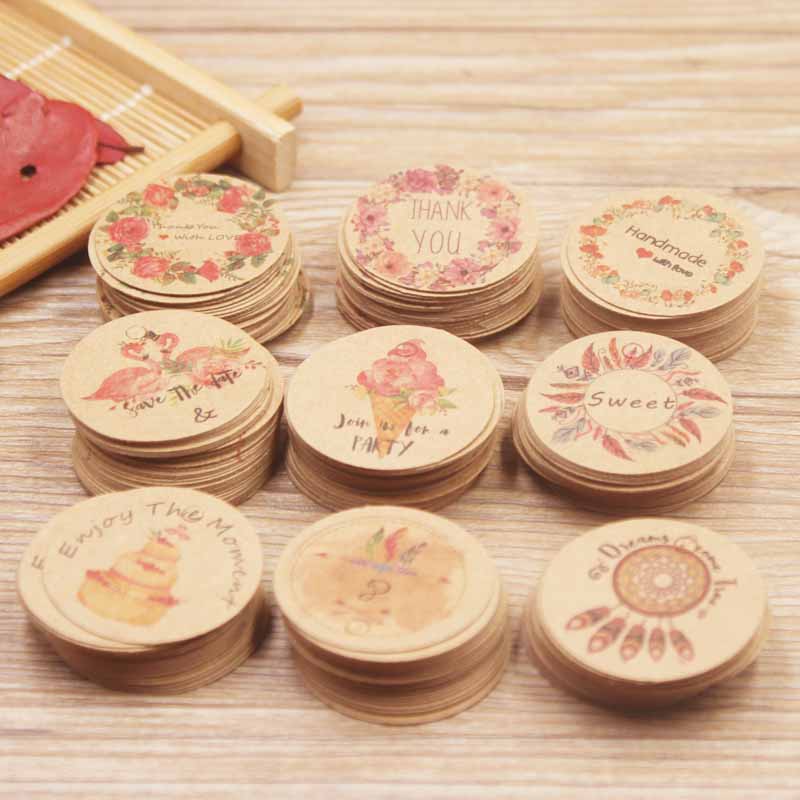 100pcs 화이트/크래프트 종이 선물 교수형 태그 최 - Kraft Hang Tag 리뷰 및 가격