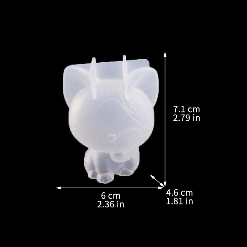 3D 기하학 실리콘 유니콘 고양이 사슴 곰 금형 비누  - Candle Making Supplies For Beginners 리뷰 및 가격