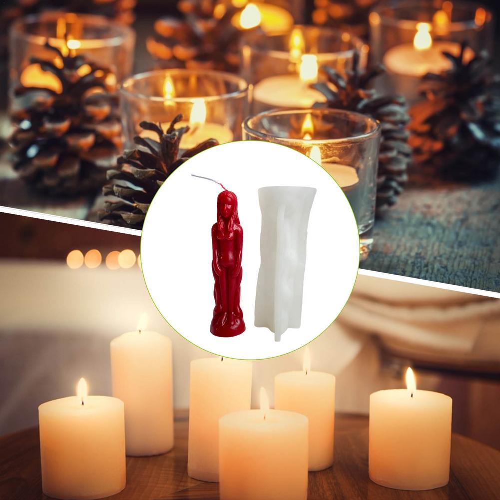 DIY 양초 금형 인간형 양초 금형 남성과 여성 모양  - Candle Making Supplies For Beginners 리뷰 및 가격