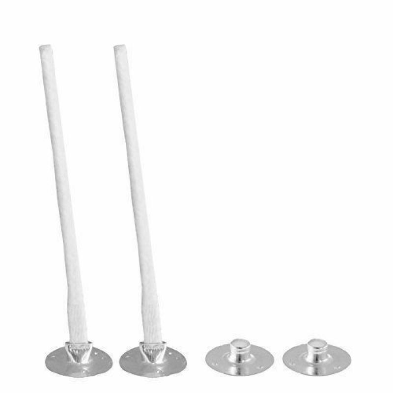 500 조각 촛불 심지 금속 지지대 탭 홀더 수제 DI - Candle Supplies To Make Candles 리뷰 및 가격